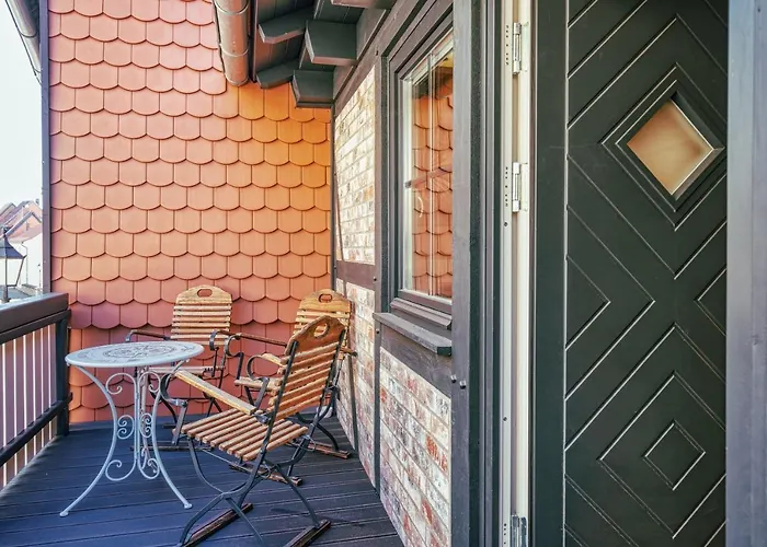 Fachwerkhaus Auf Dem Schlossberg 度假居 *